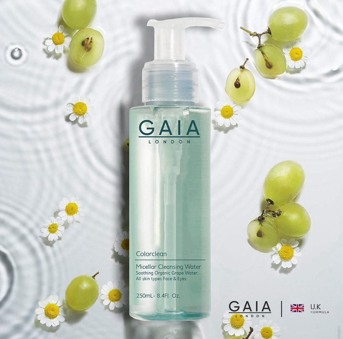 GAIA LONDON COLOR CLEAN MICELLAR CLEASING WATER 250 ML